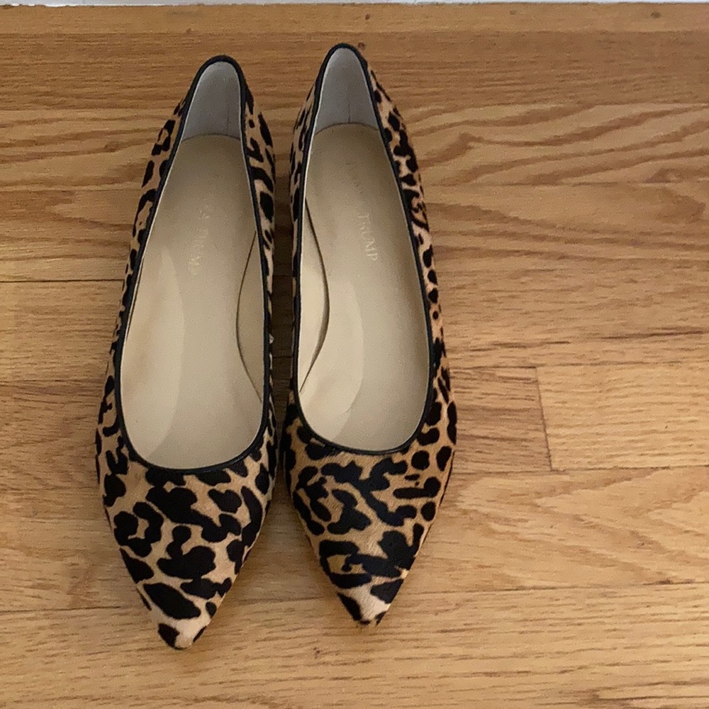 Animal print flats size 9